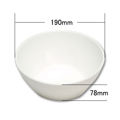 P-Shell 四角麺器 (190mmx78mm） 商品コード203012401