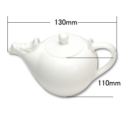 P-Shell きゅうす(龍中）(130mmx110mm)　商品コード203019922