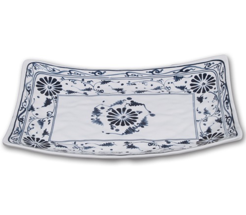 青タンポポ　直四角皿ボール　1号〜3号