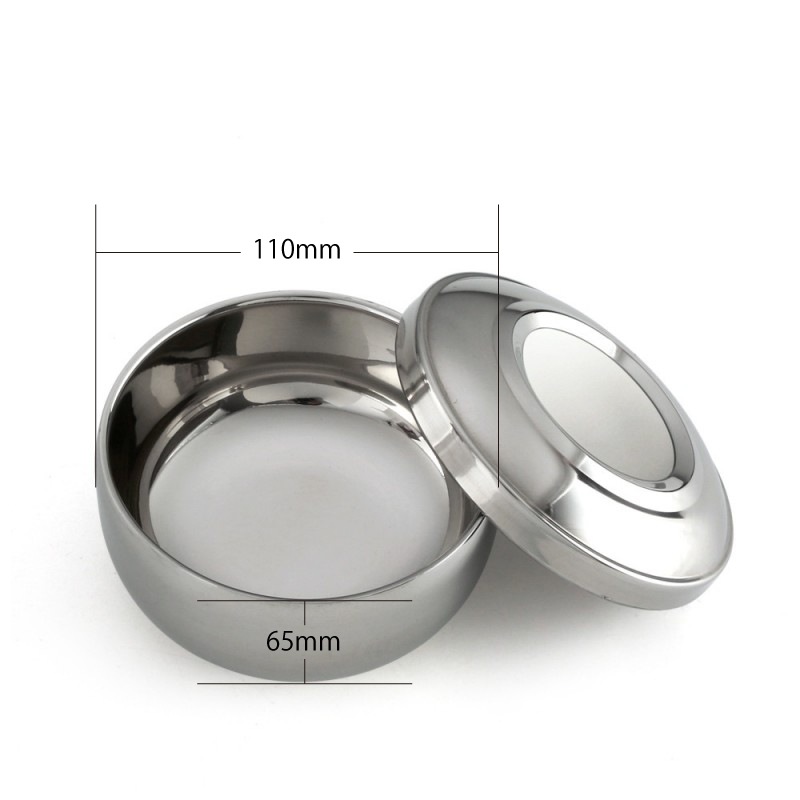 二重　韓国食器（器・蓋付）（直径：110mm 高さ：65mm） 商品コード3000548012305