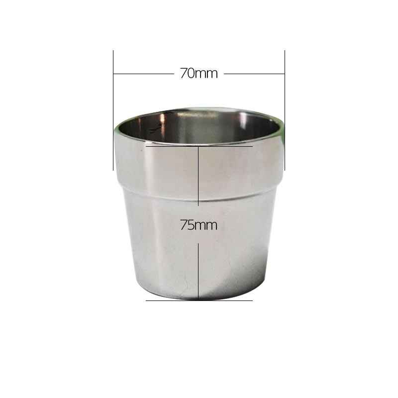 二重　コップ（直径：70mm 高さ：75mm） 商品コード3000548012306