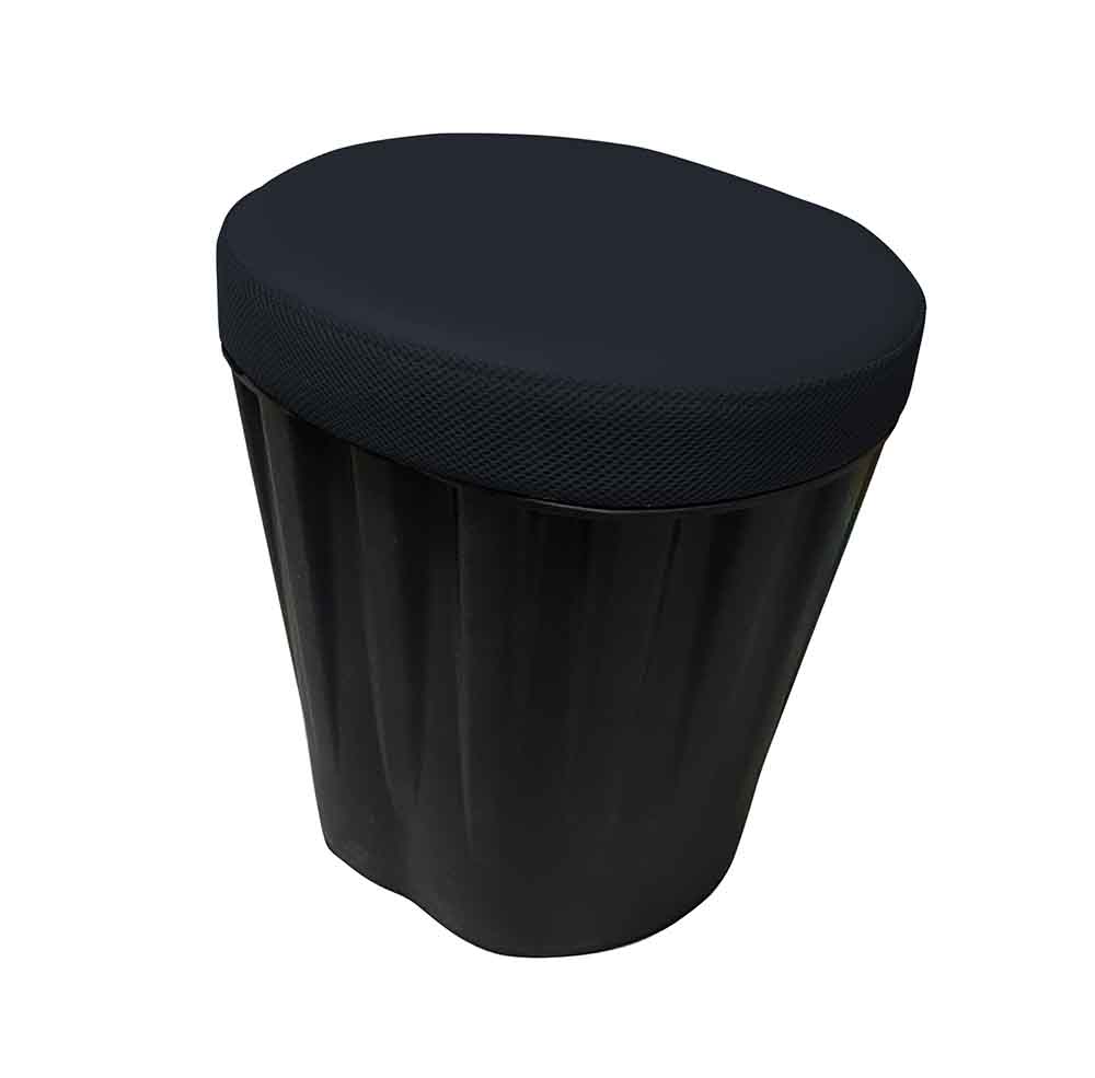 Kドラム缶椅子(ブラック)/プラスチック/501099911